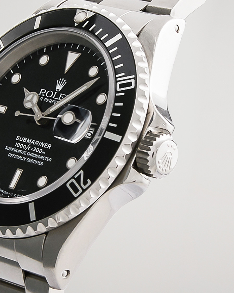 Herren | Pre-Owned & Vintage Watches | Rolex Pre-Owned | Submariner Date 16610 Steel Black
