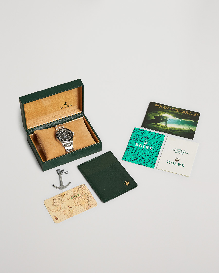 Herren | Pre-Owned & Vintage Watches | Rolex Pre-Owned | Submariner Date 16610 Steel Black