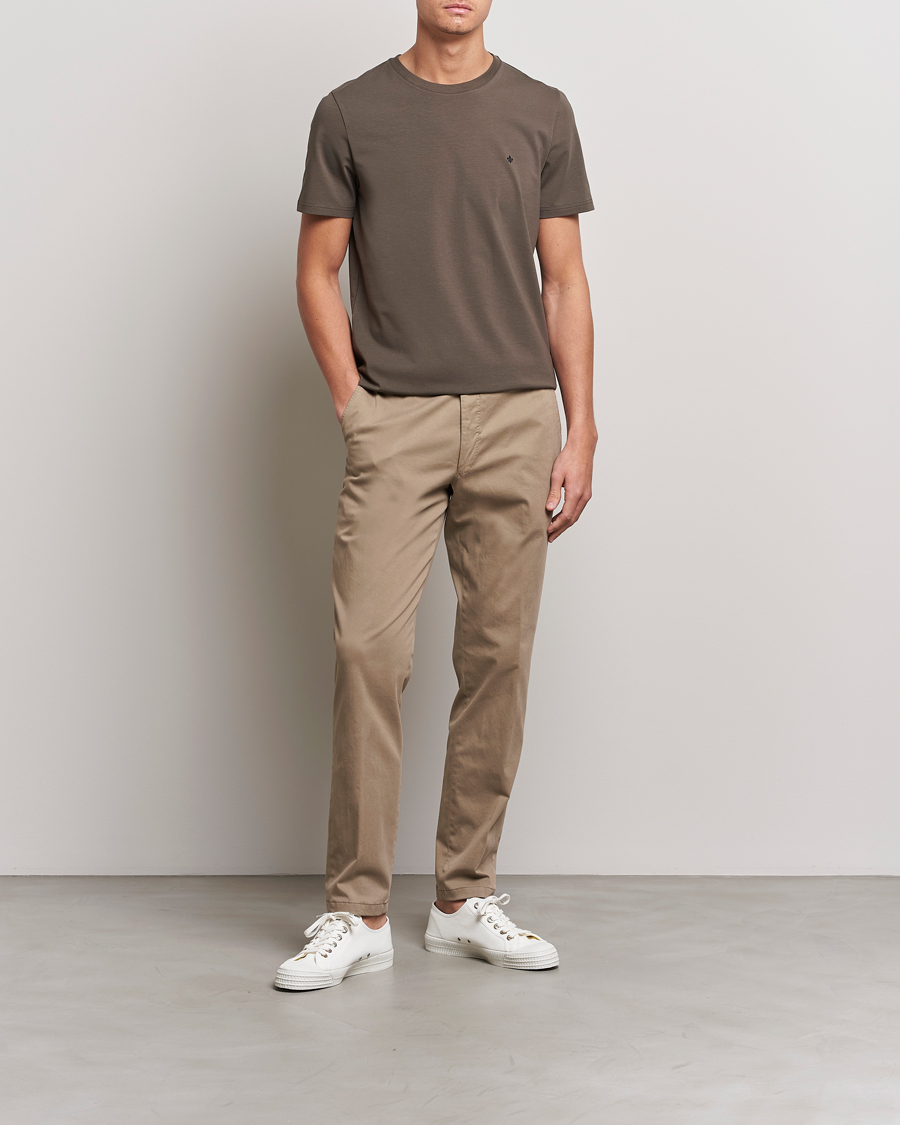 Herren | T-Shirts | Morris | James Cotton T-Shirt Brown