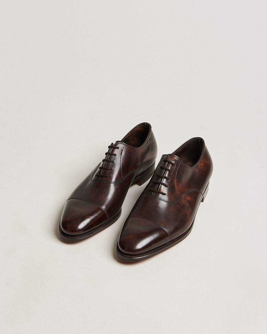 Herren | Best of British | John Lobb | City II Oxford Dark Brown Calf