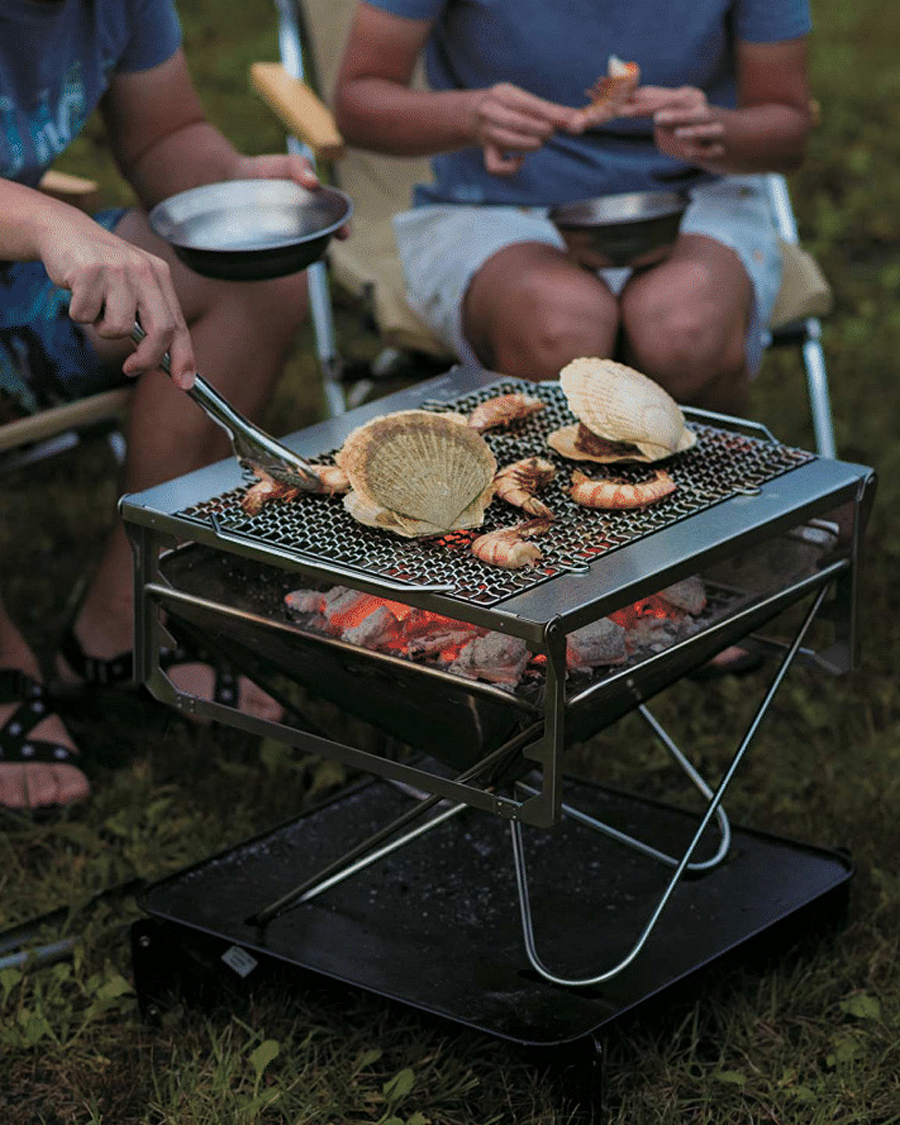 Herre | Outdoor living | Snow Peak | Tabiki Fire & Grill Stainless Steel