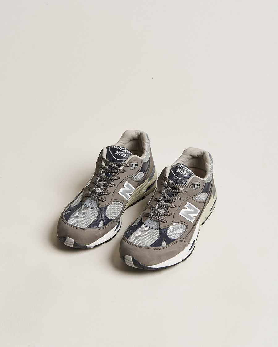Herren | Laufschuhe Sneaker | New Balance | Made In UK 991 Sneakers Castlerock/Navy