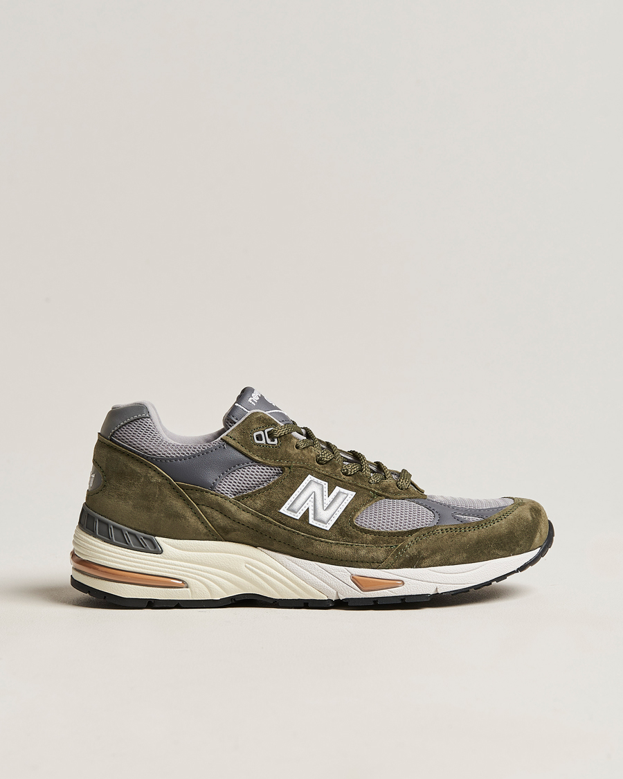 Herren | New Balance | New Balance | Made In UK 991 Sneakers Green/Grey