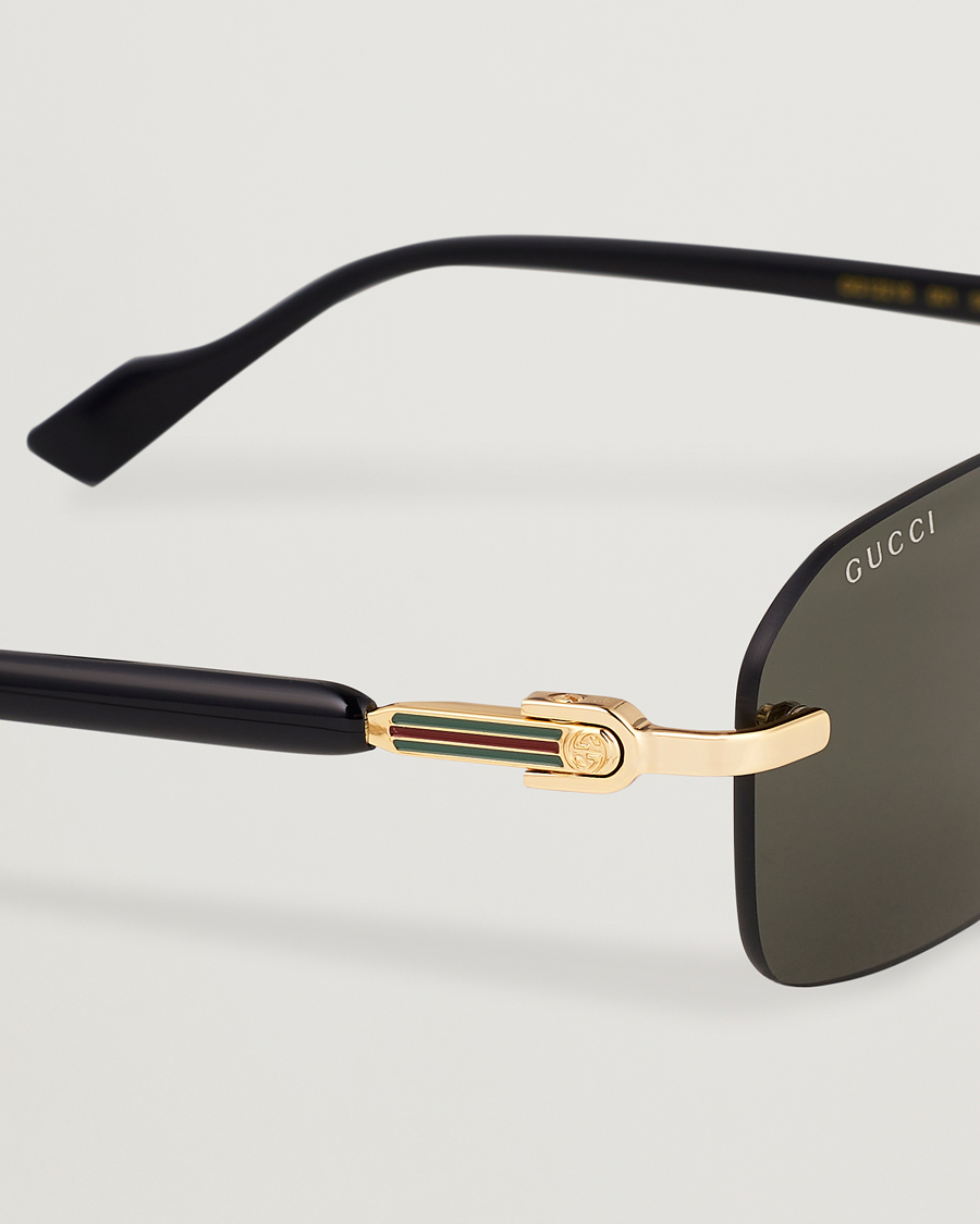 Herren | Sonnenbrillen | Gucci | GG1221S Sunglasses Gold/Black