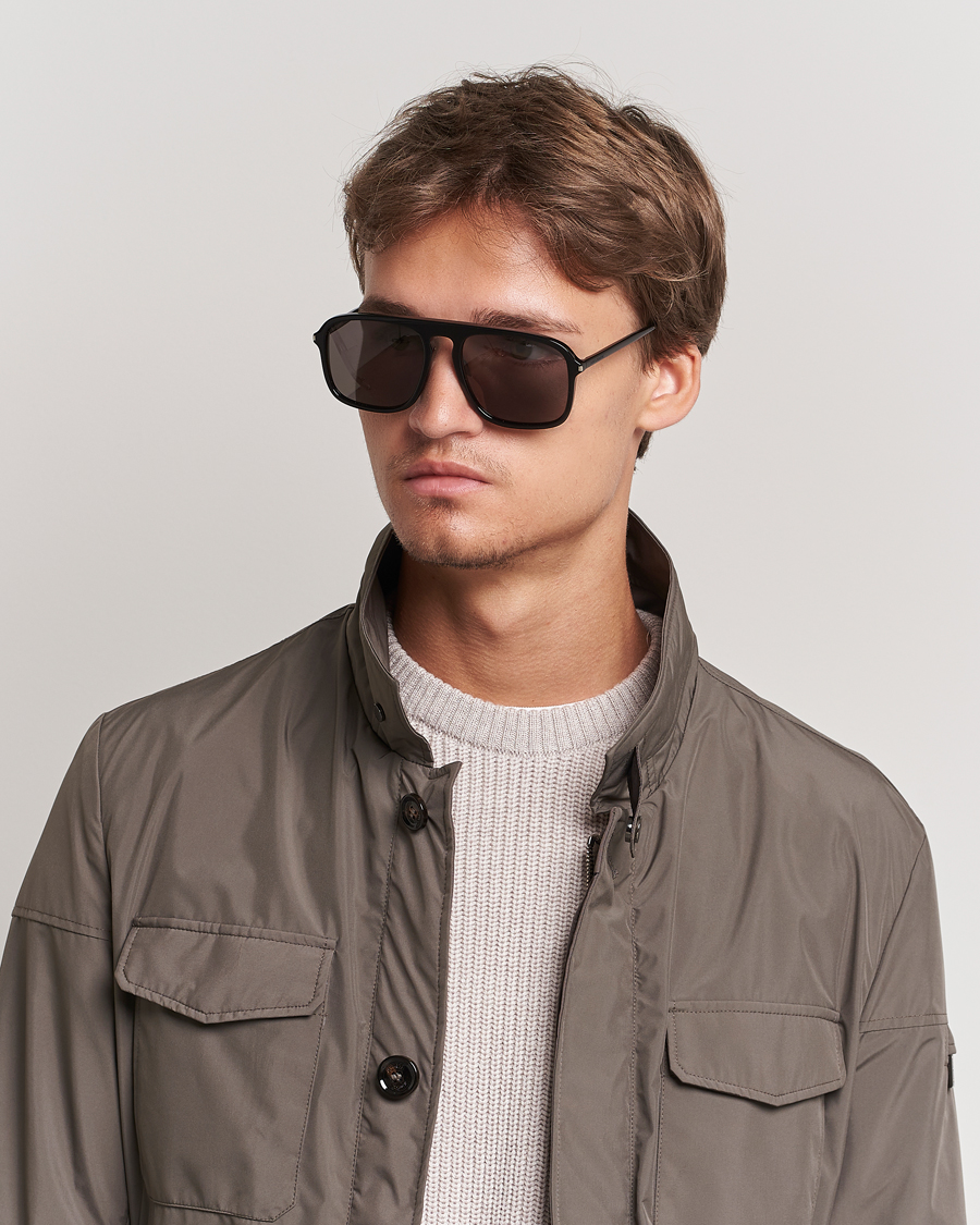 Herren | Saint Laurent SL 590 Sunglasses Black | Saint Laurent | SL 590 Sunglasses Black