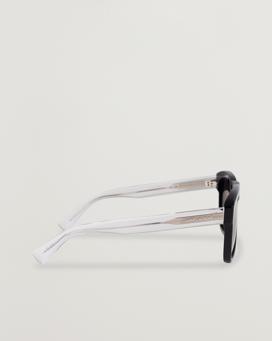 Herren | Saint Laurent SL 558 Sunglasses Black/Crystal | Saint Laurent | SL 558 Sunglasses Black/Crystal