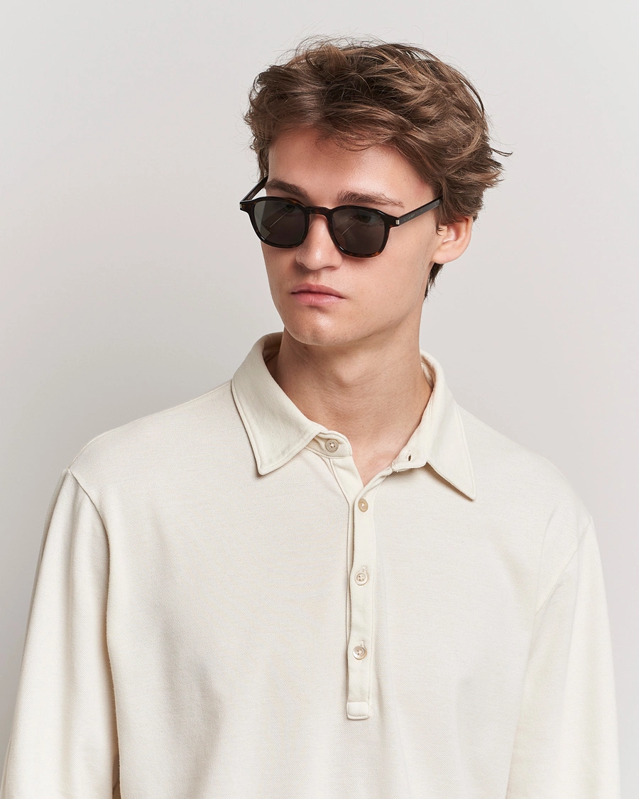 Herren | Saint Laurent | Saint Laurent | SL 549 SLIM Sunglasses Havana