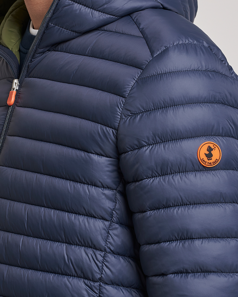 Herren | Jacken | Save The Duck | Duffy Lightweight Padded Hood Jacket Ombre Blue