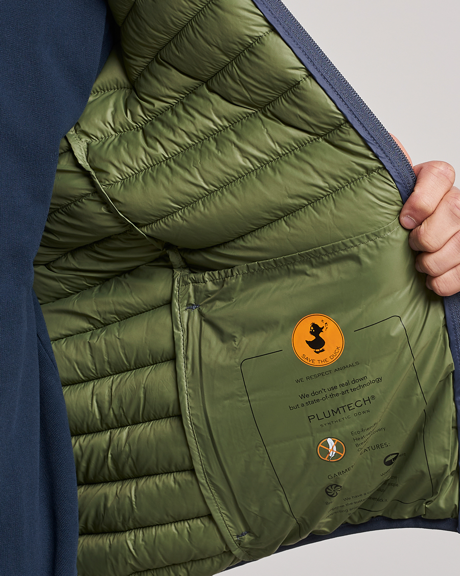 Herren | Jacken | Save The Duck | Duffy Lightweight Padded Hood Jacket Ombre Blue