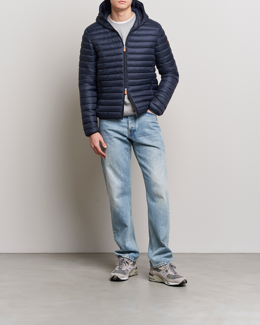 Herren | Jacken | Save The Duck | Duffy Lightweight Padded Hood Jacket Blue Black