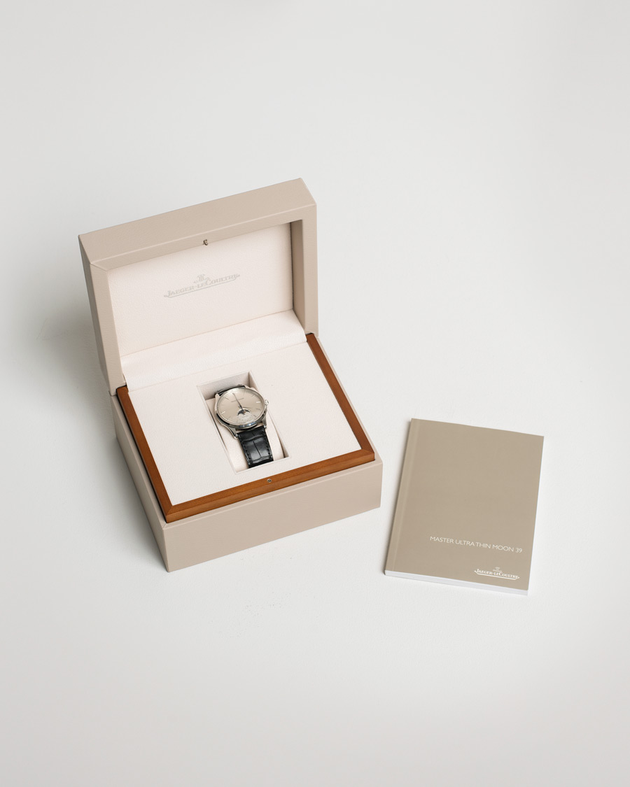 Herren | Pre-Owned & Vintage Watches | Jaeger-LeCoultre Pre-Owned | Master Ultra Thin Moon39 176.8.64S Steel Silver