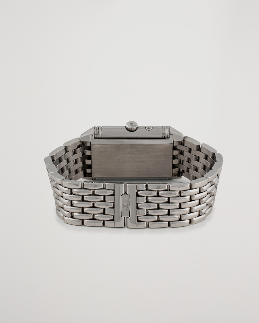 Herren | Pre-Owned & Vintage Watches | Jaeger-LeCoultre Pre-Owned | Reverso Duoface 270.8.54 Steel Silver Black