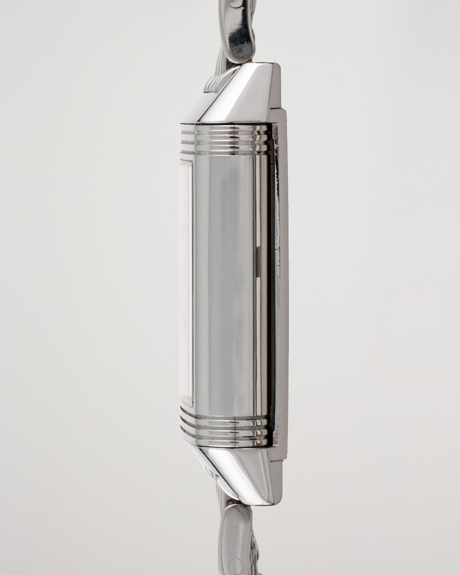 Herren | Pre-Owned & Vintage Watches | Jaeger-LeCoultre Pre-Owned | Reverso Duoface 270.8.54 Steel Silver Black