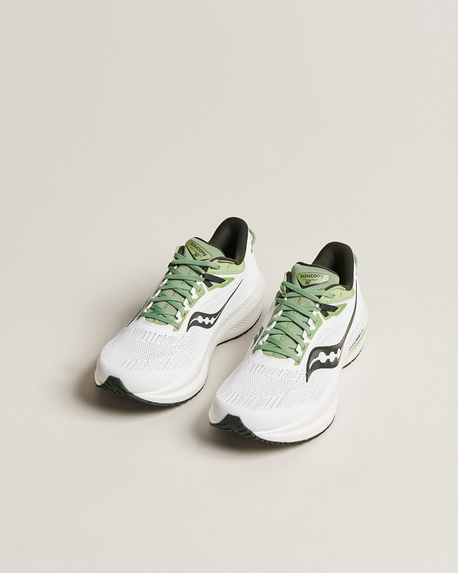 Herren | Saucony | Saucony | Triumph 21 Running Sneakers White/Umbra