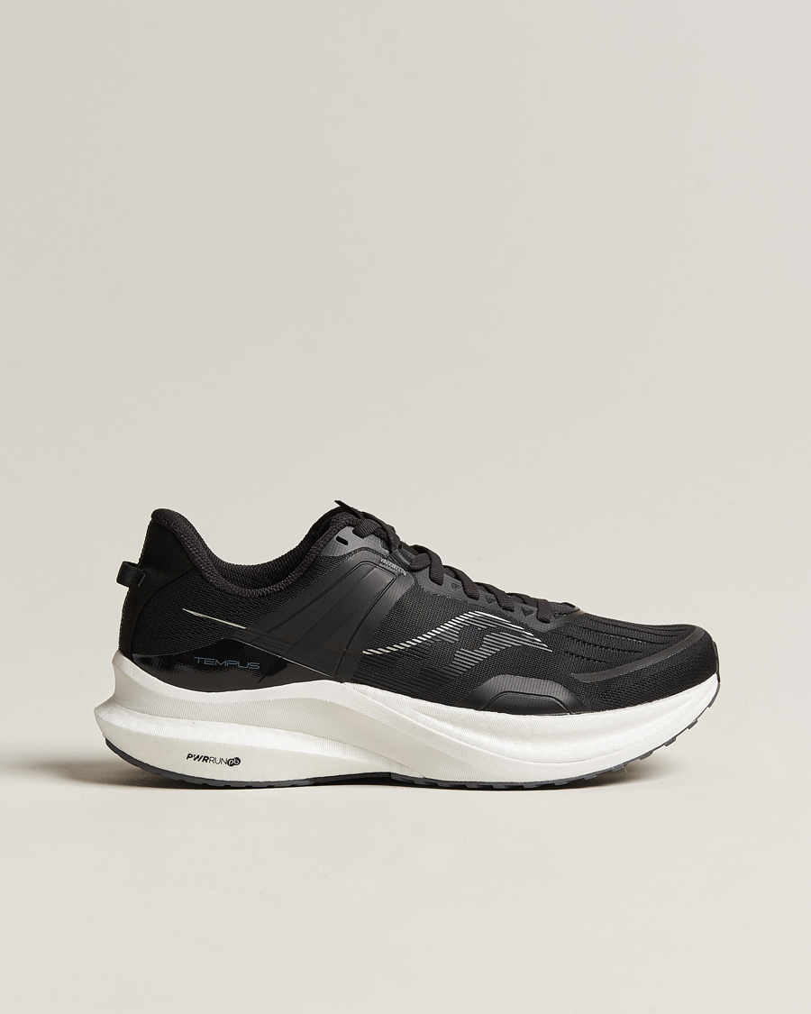 Herren | Saucony Tempus Running Sneakers Black/Fog | Saucony | Tempus Running Sneakers Black/Fog