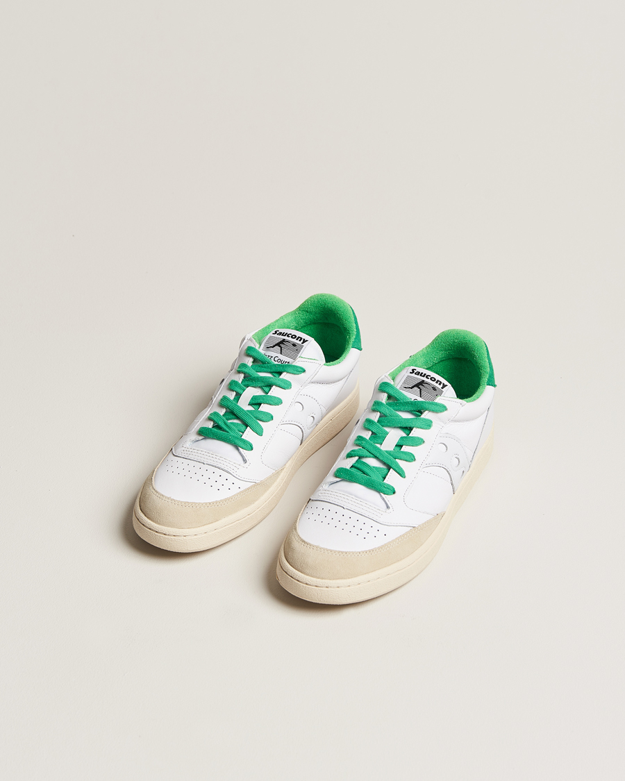 Herren | Sneaker | Saucony | Jazz Court Leather Sneaker White/Green
