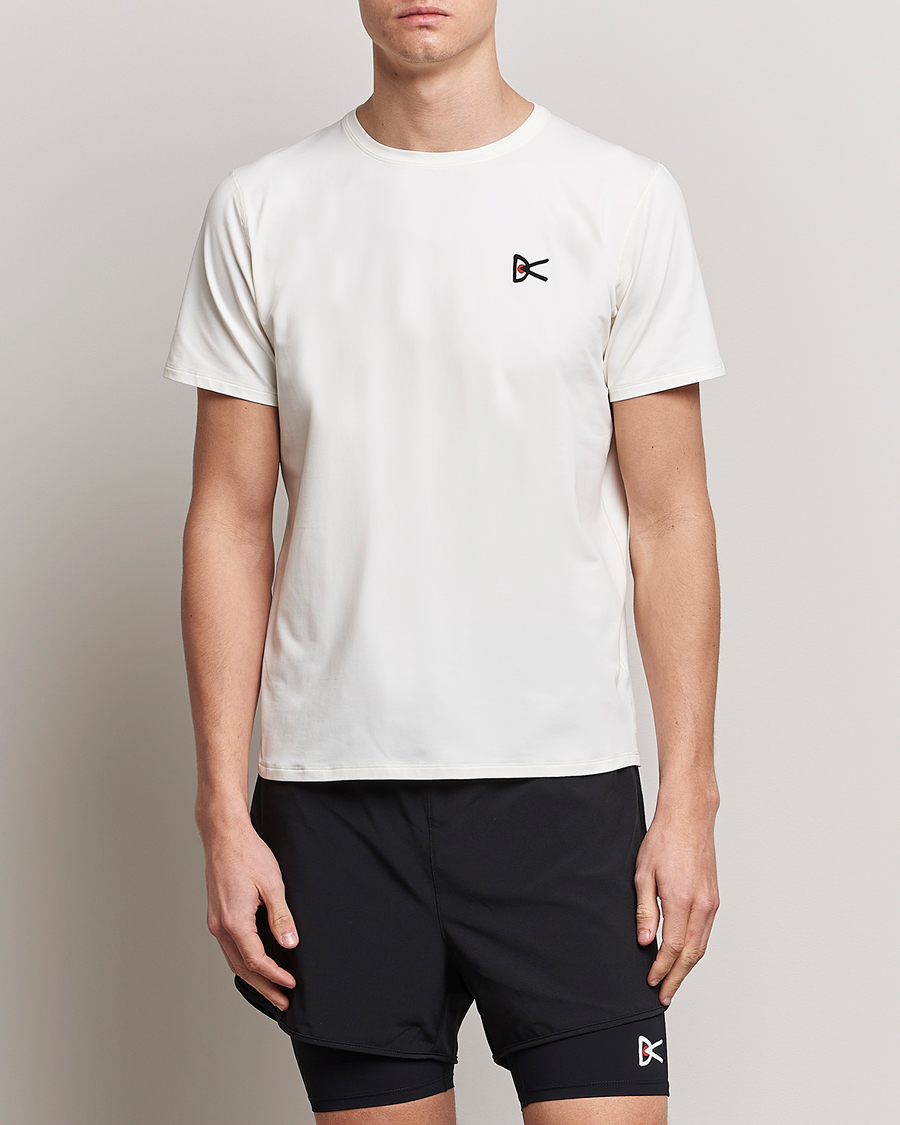 Herren | District Vision | District Vision | Deva-Tech Short Sleeve T-Shirt White