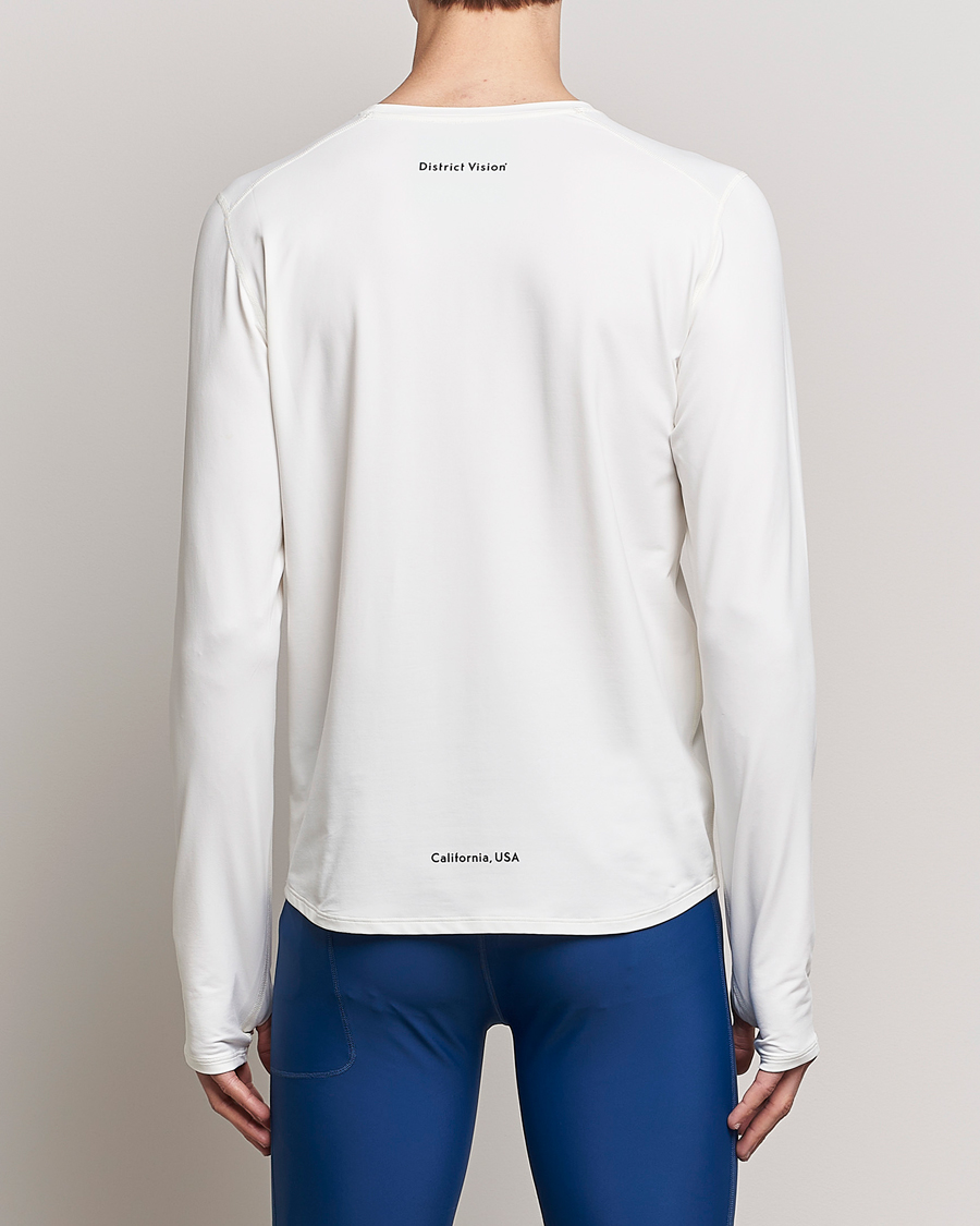 Herren | T-Shirts | District Vision | Deva-Tech Long Sleeve T-Shirt White