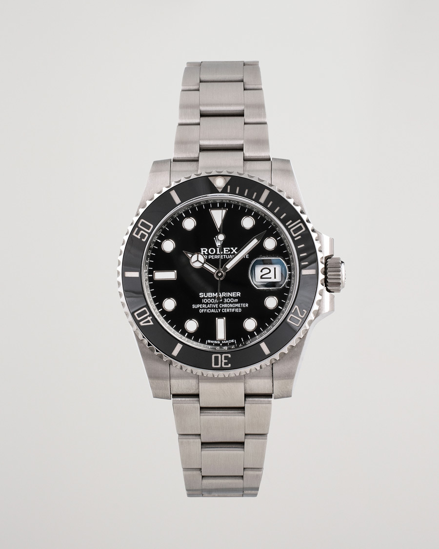 Herren | Pre-Owned & Vintage Watches | Rolex Pre-Owned | Submariner 116610LN Oyster Perpetual Steel Black Steel Black