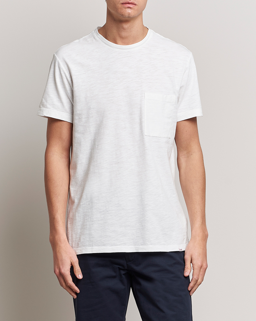 Herren |  | Orlebar Brown | OB Classic Garment Dyed Cotton T-Shirt White Sand