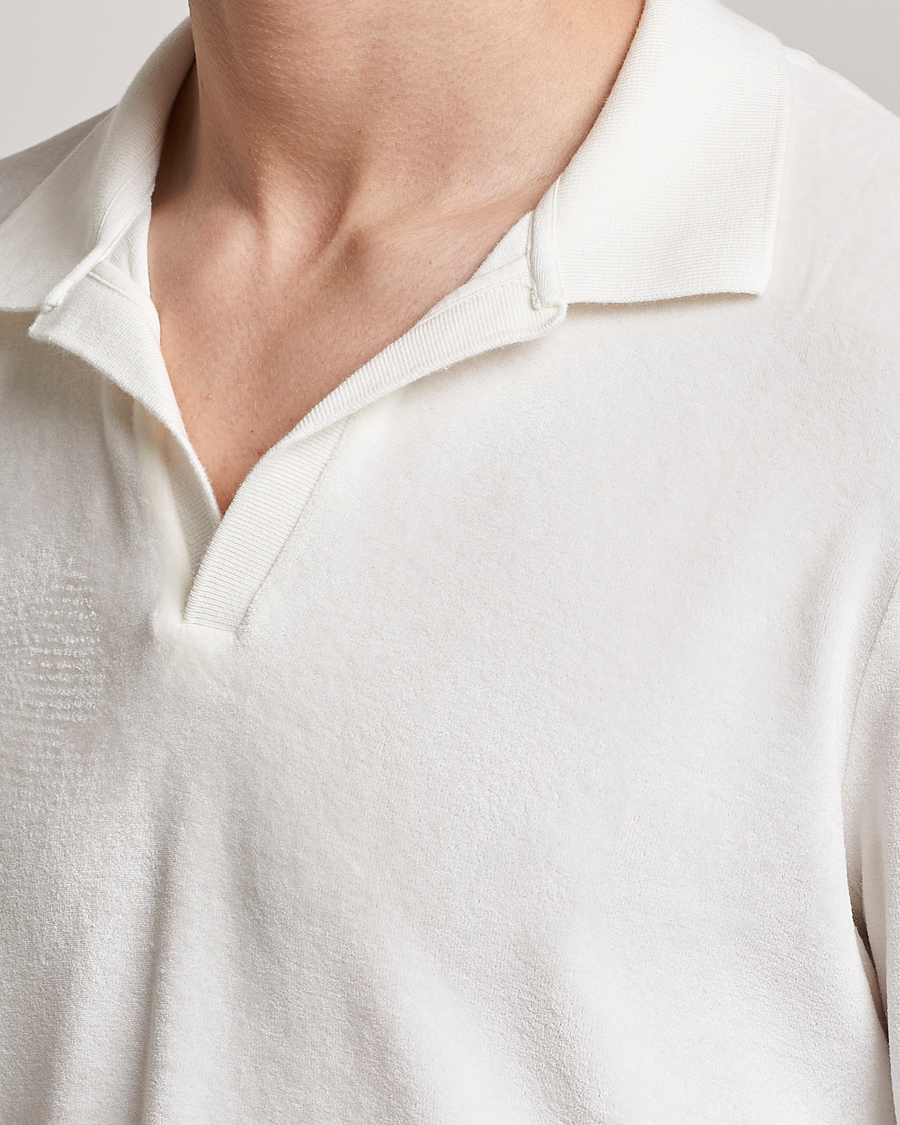 Herren | Pullover | Orlebar Brown | Bouvet Cotton/Modal Terry Long Sleeve Terry Sandbar