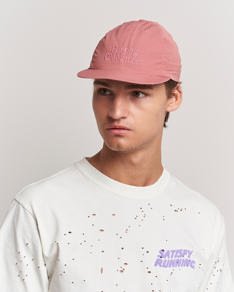 Herren |  | Satisfy | PeaceShell Running Cap  Desert Pink