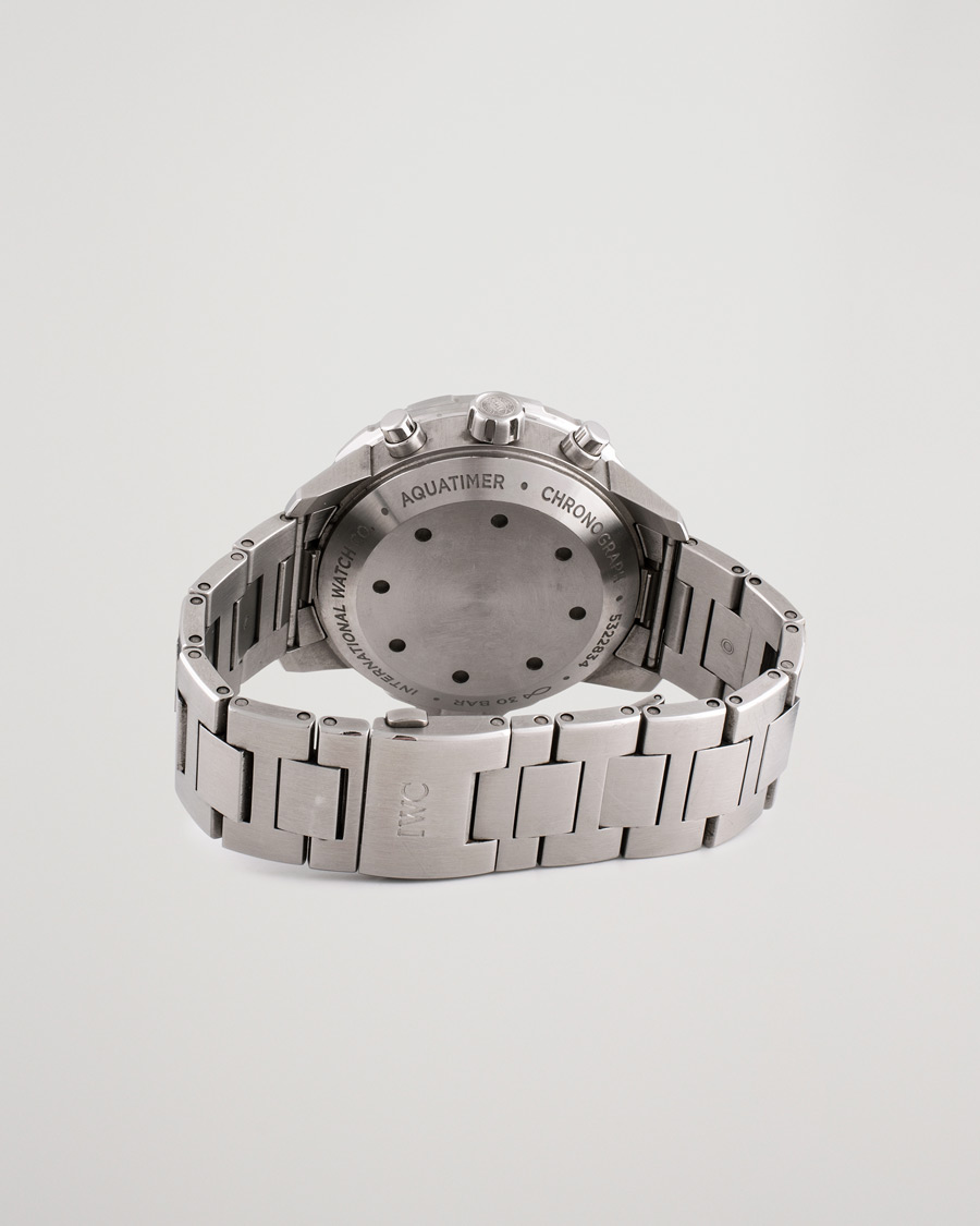 Herren | Pre-Owned & Vintage Watches | IWC Pre-Owned | Aquatimer Chronograph IW376802 Steel White