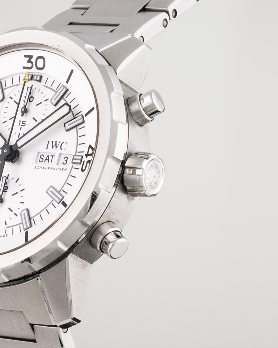 Herren | Pre-Owned & Vintage Watches | IWC Pre-Owned | Aquatimer Chronograph IW376802 Steel White