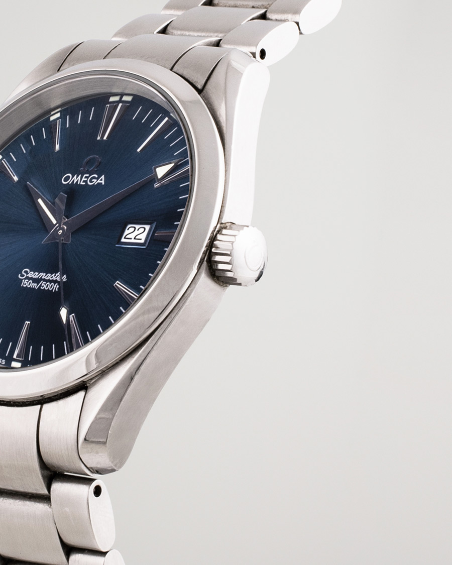 Herren | Pre-Owned & Vintage Watches | Omega Pre-Owned | Seamaster Aqua Terra 2517.80.00 Steel Blue