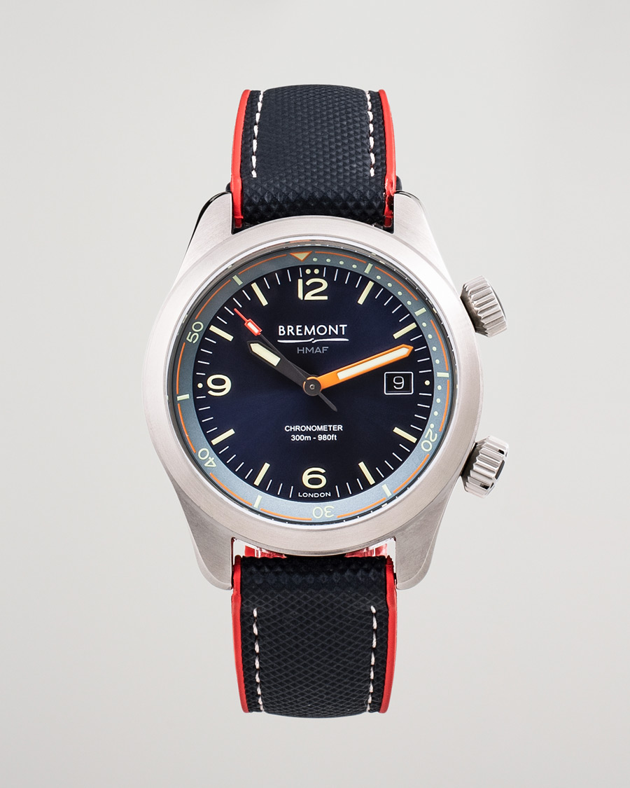 Herren | Pre-Owned & Vintage Watches | Bremont Pre-Owned | Argonaut Azure 42mm Blue Dial Steel Blue