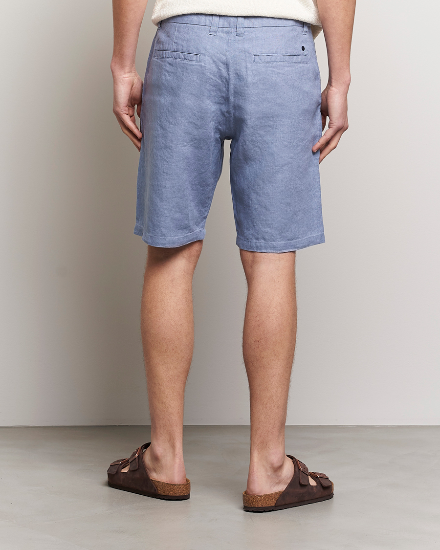 Herren | Shorts | NN07 | Crown Linen Shorts Dust Blue