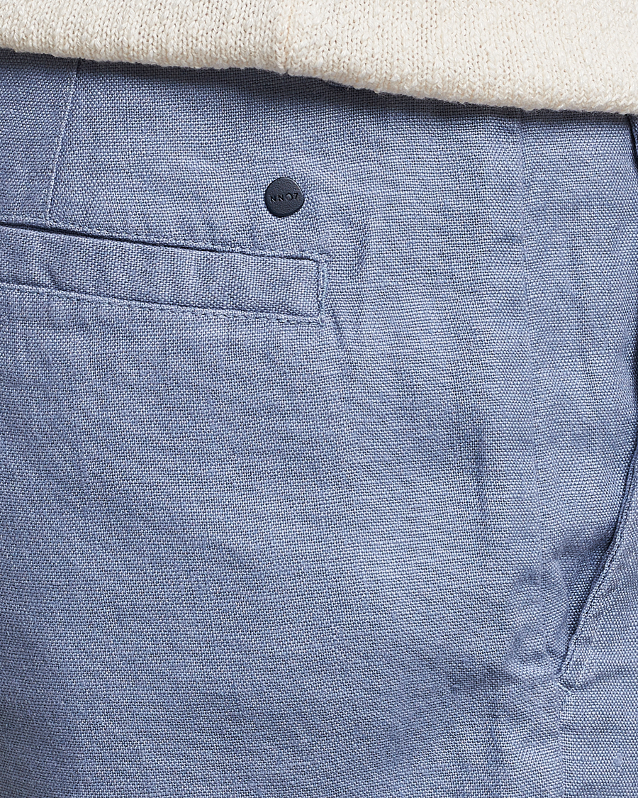Herren | Shorts | NN07 | Crown Linen Shorts Dust Blue