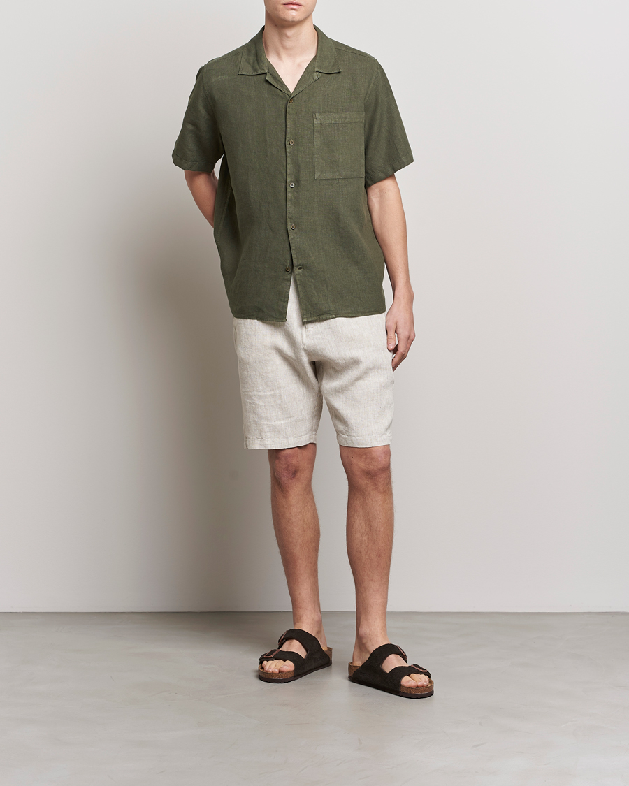 Herren | Shorts | NN07 | Crown Linen Shorts Oat