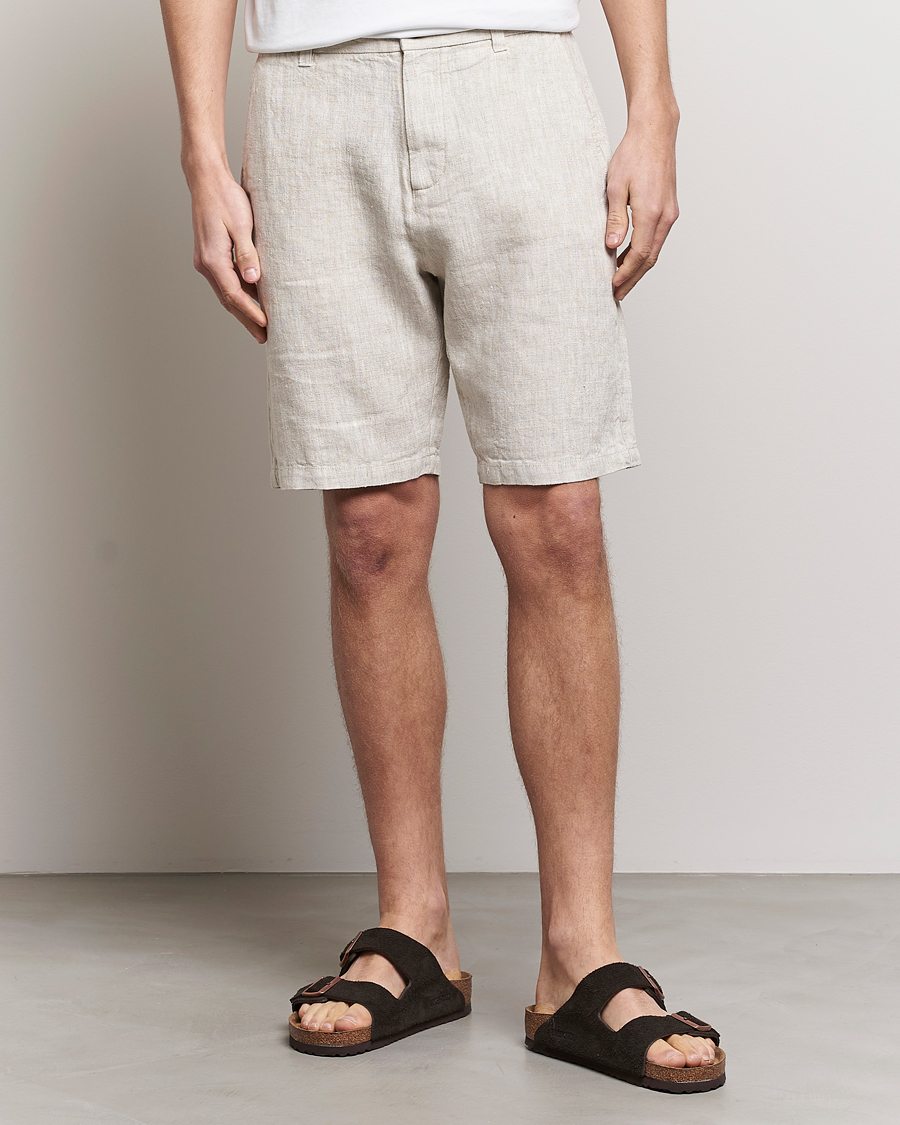 Herren |  | NN07 | Crown Linen Shorts Oat