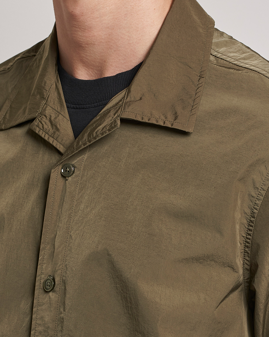 Herren | Hemden | NN07 | Ole Recycled Resort Shirt Army