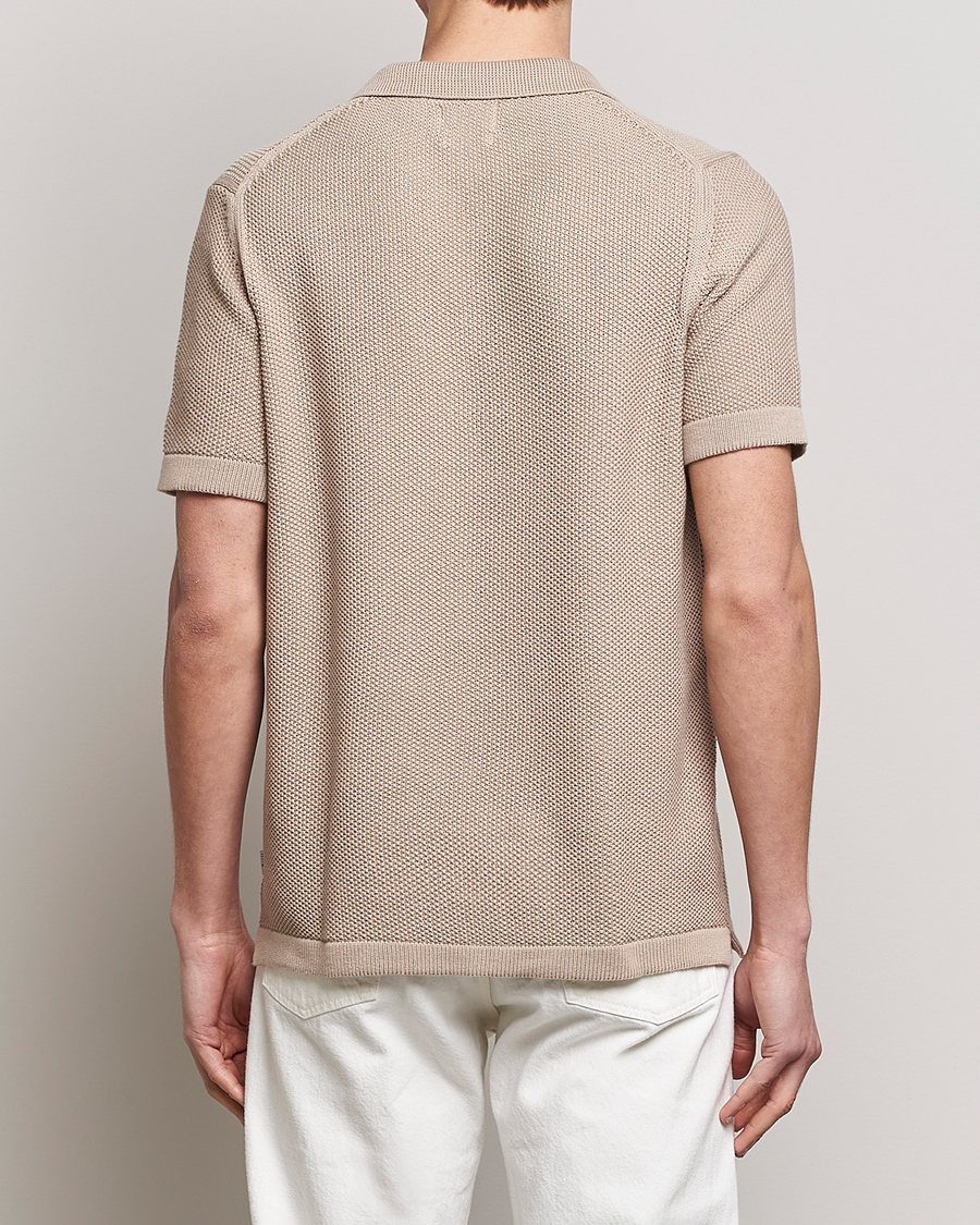 Herren | Poloshirts | NN07 | Ryan Organic Cotton Polo Greige