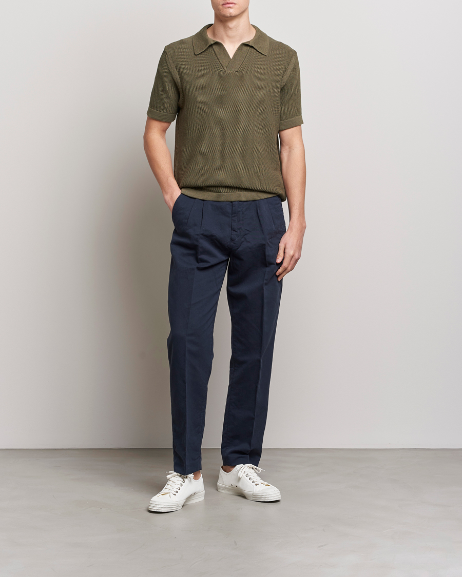 Herren | Poloshirts | NN07 | Ryan Organic Cotton Polo Army