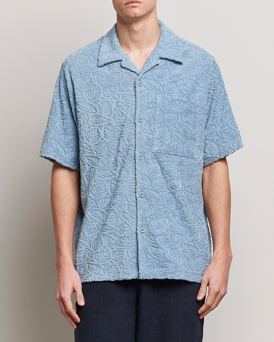 Herren |  | NN07 | Julio Structured Terry Polo Ashley Blue