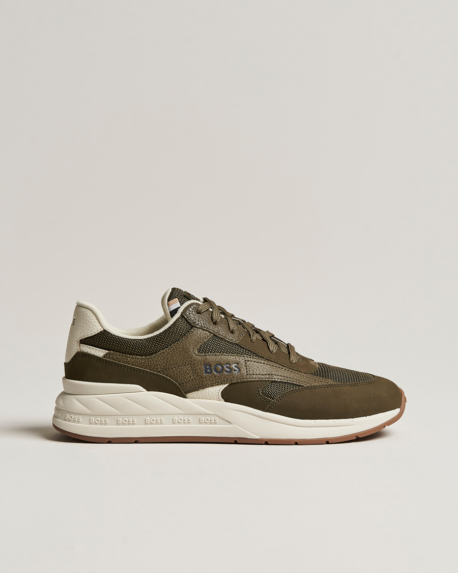 Herren | BOSS BLACK Kurt Sneaker Dark Green | BOSS BLACK | Kurt Sneaker Dark Green