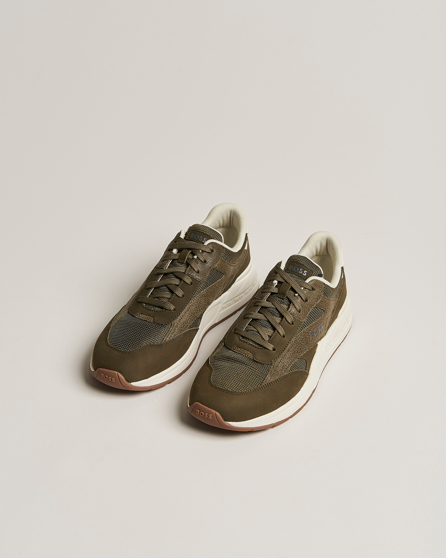 Herren | BOSS BLACK Kurt Sneaker Dark Green | BOSS BLACK | Kurt Sneaker Dark Green