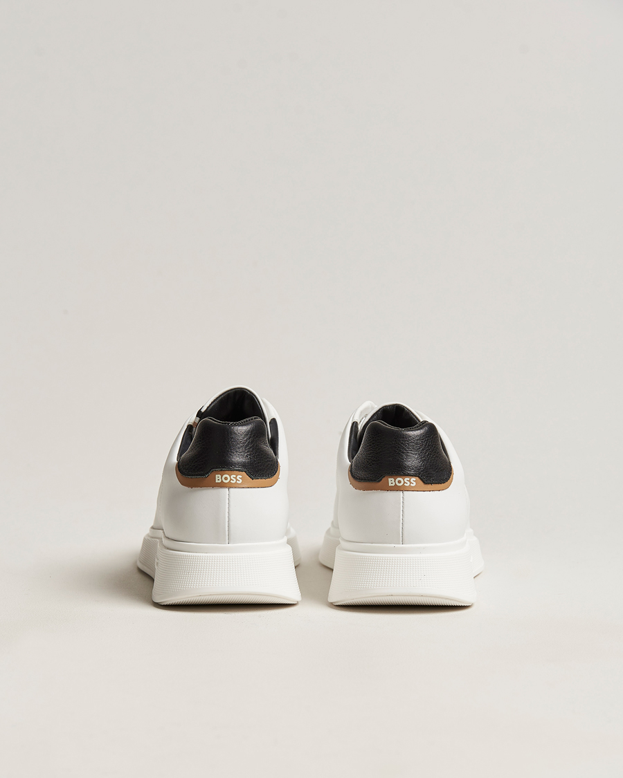 Herren | Sneaker | BOSS BLACK | Bulton Leather Sneaker Natural