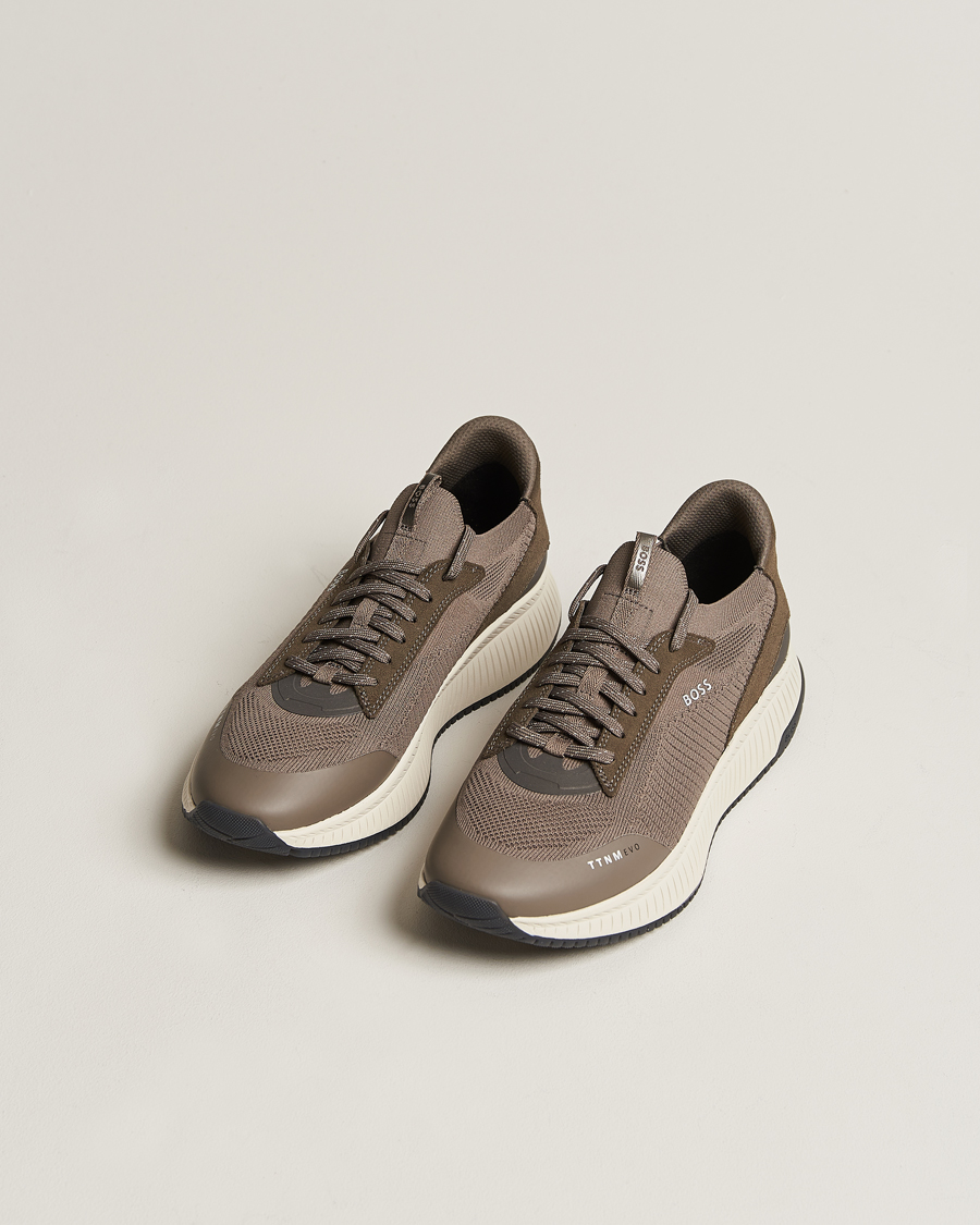Herren | BOSS BLACK Titanium Evo Running Senaker Dark Green | BOSS BLACK | Titanium Evo Running Senaker Dark Green