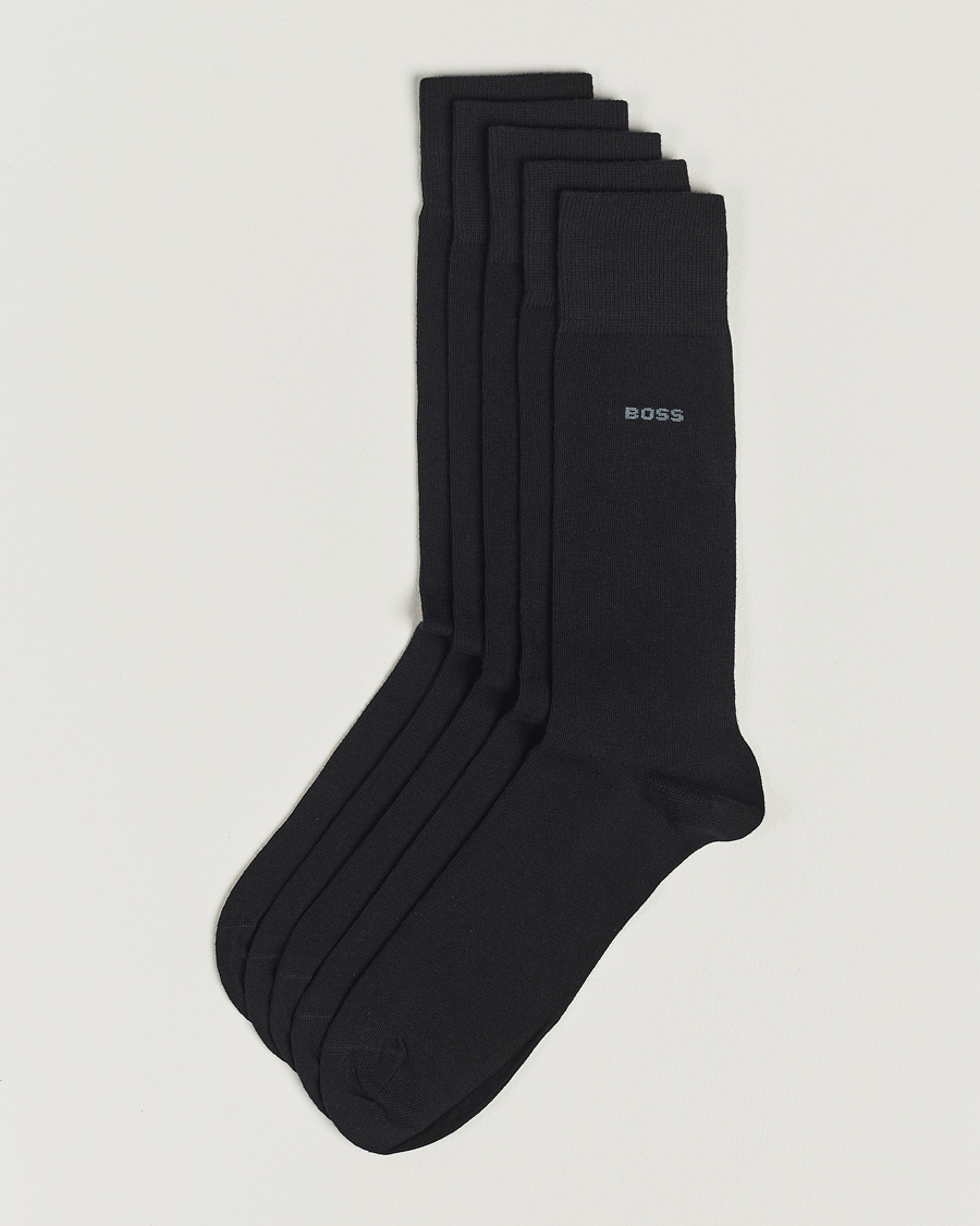 Herren | Unterwäsche | BOSS BLACK | 5-Pack RS Uni Socks Black