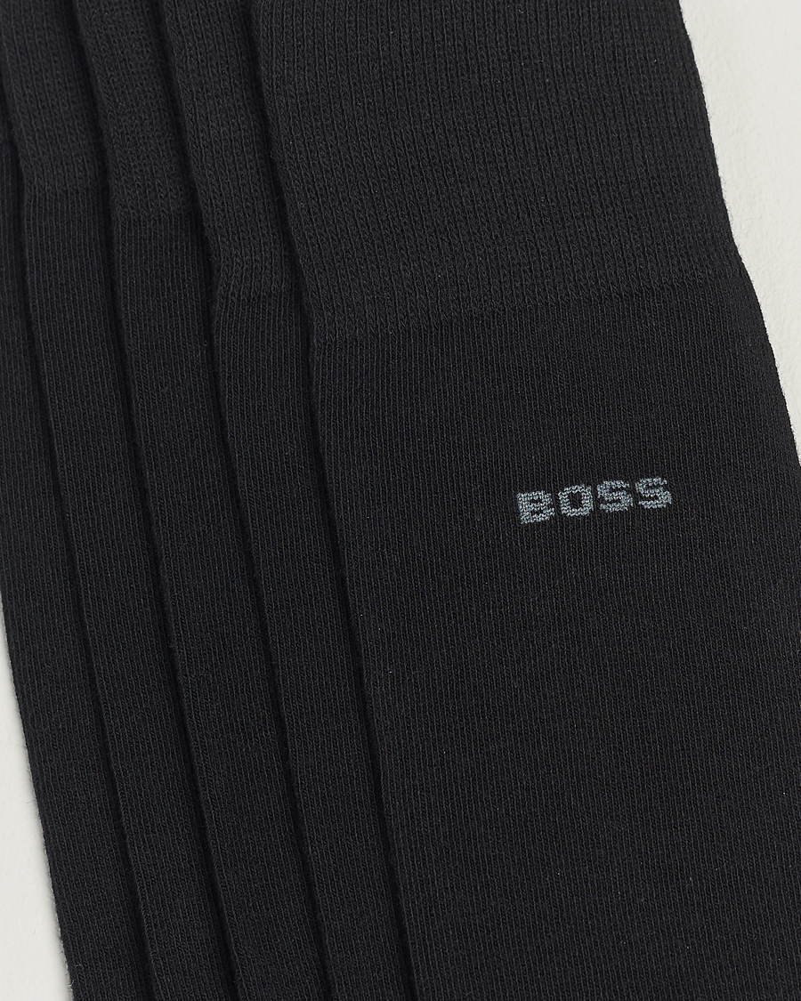 Herren | Business & Beyond | BOSS BLACK | 5-Pack RS Uni Socks Black