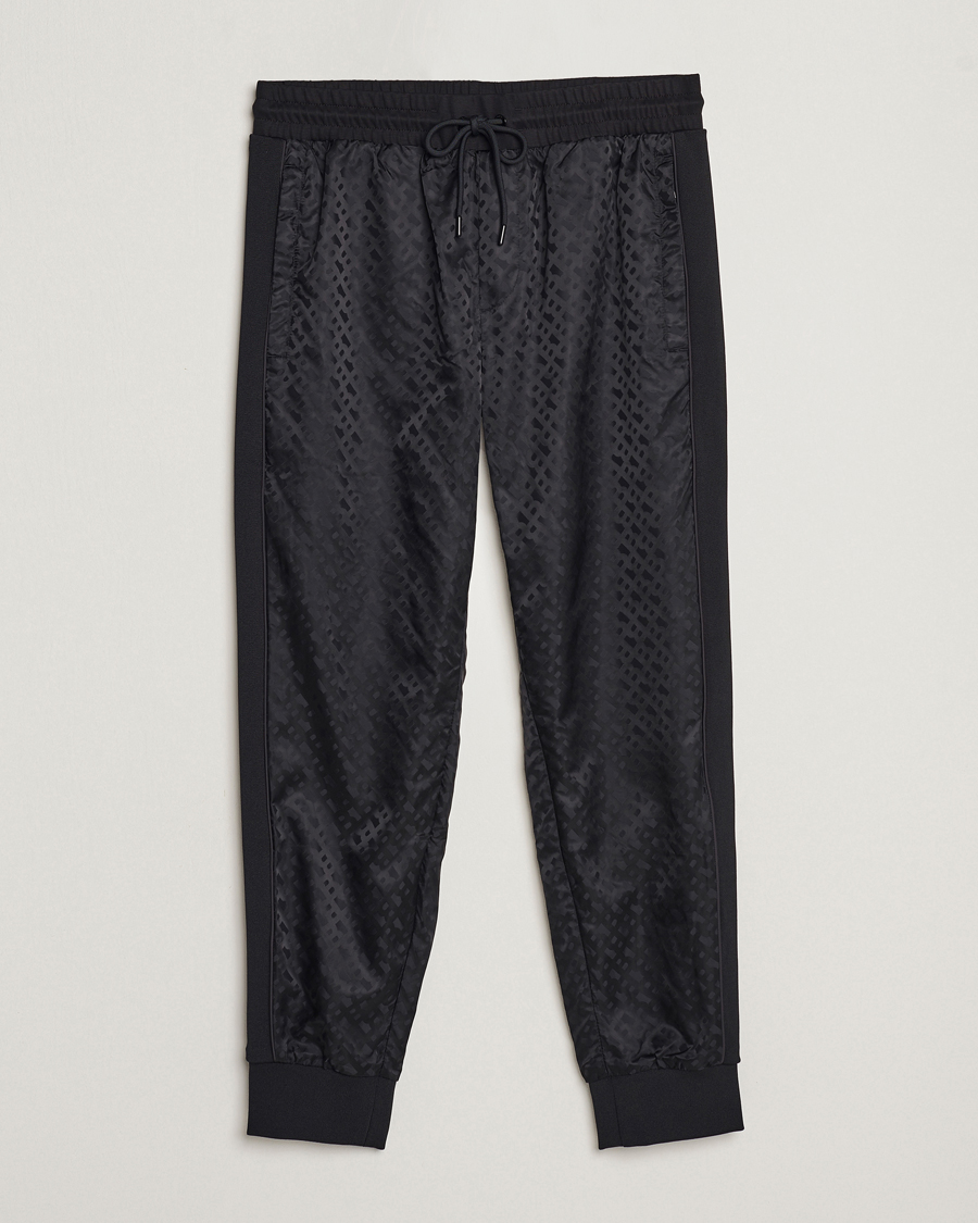 Herren | Hosen | BOSS BLACK | Lamont Monogram Sweatpants Black
