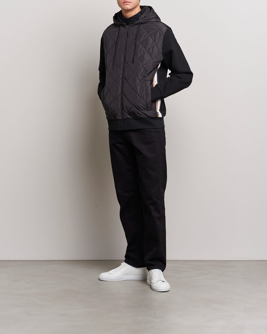 Herren | Jacken | BOSS BLACK | Salvi Hybrid Jacket Black