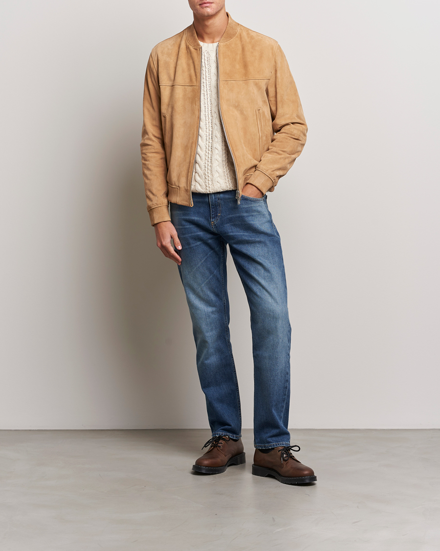 Hugo boss suede jacket best sale mens