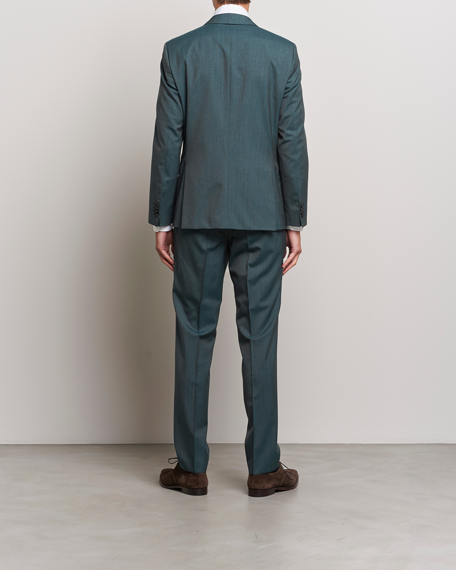 Herren |  | BOSS BLACK | Huge Wool Suit Open Green