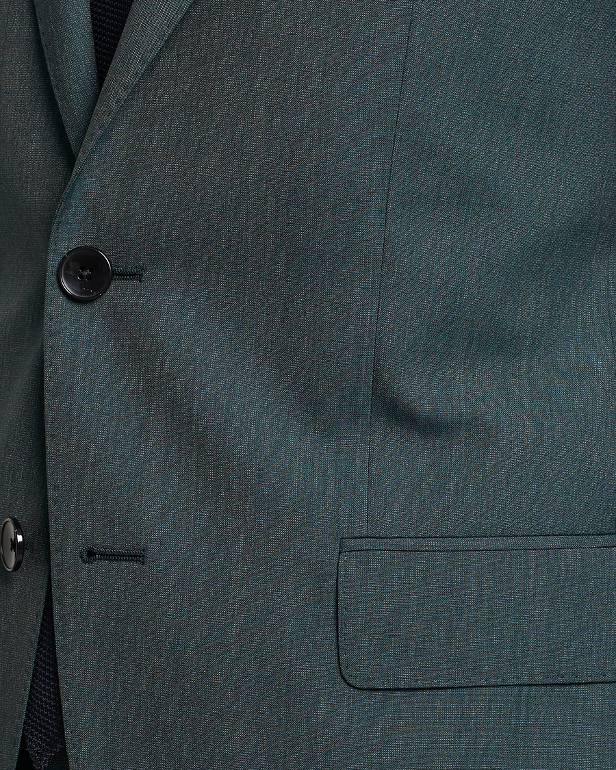 Herren | Anzüge | BOSS BLACK | Huge Wool Suit Open Green