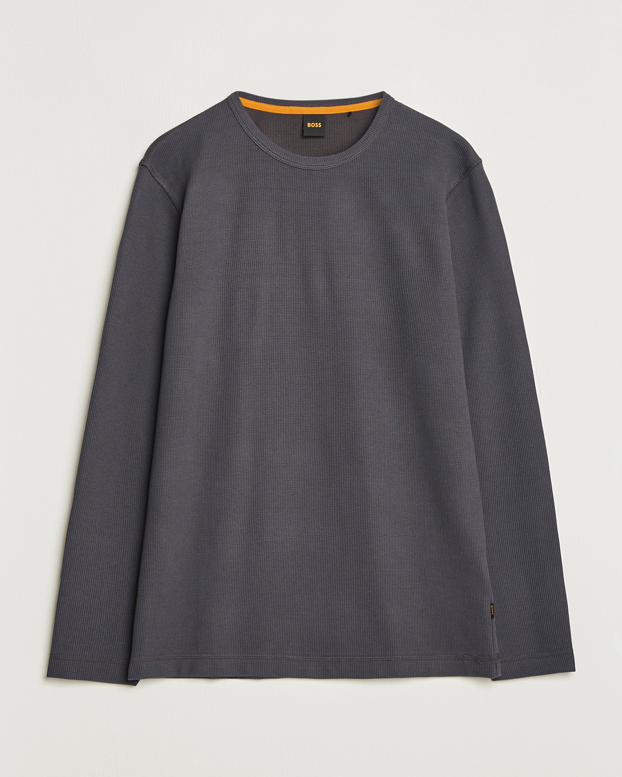 BOSS ORANGE Tempesto Sweater Dark Grey bei Care of Carl